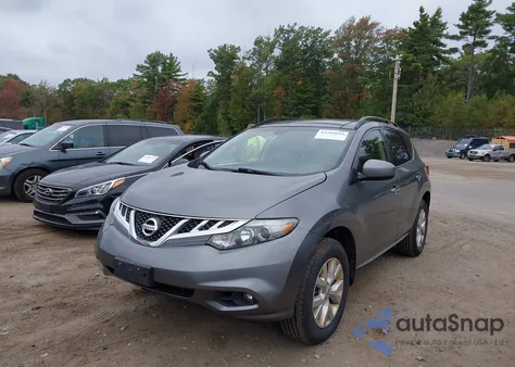 2014 Nissan Murano Sl из США, поврежденный, VIN JN8AZ1MWXEW511089